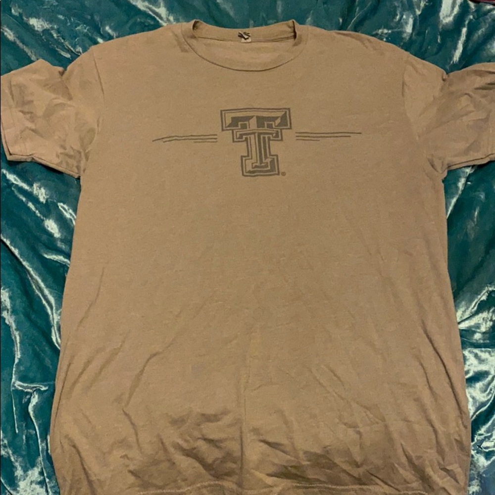 Neutral texas tech shirt